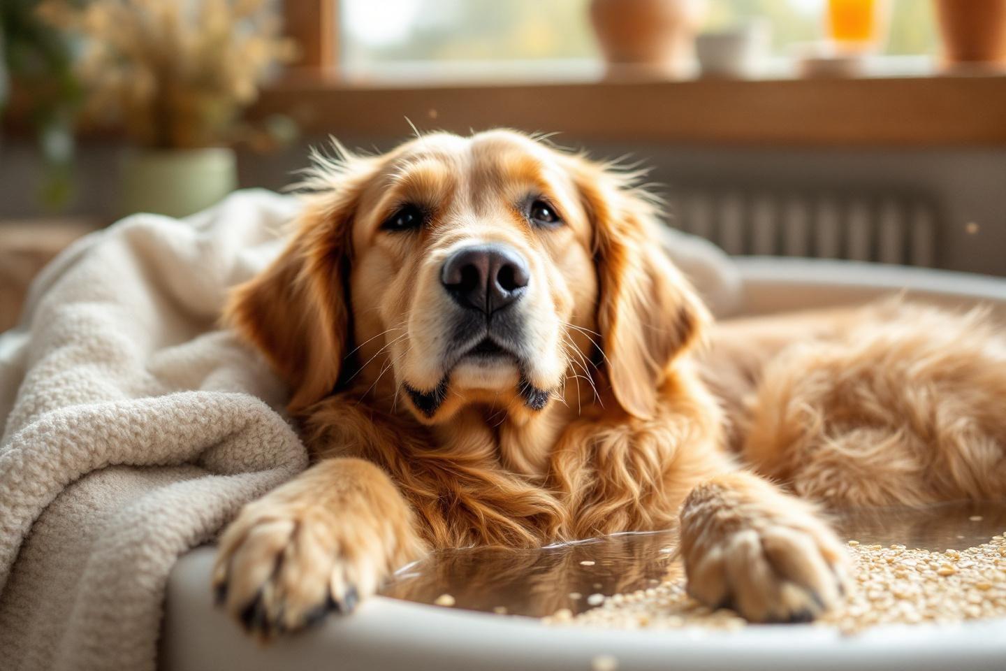 Dermatite chien traitement naturel : solutions efficaces et remèdes maison apaisants